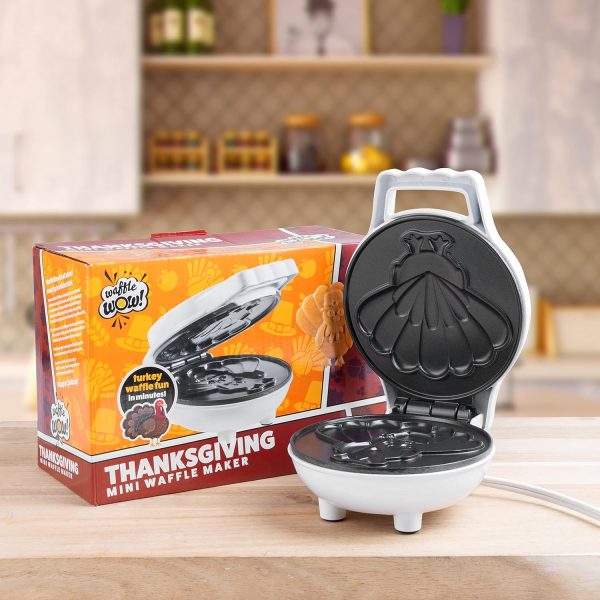 Thanksgiving Turkey Mini Waffle Maker 7